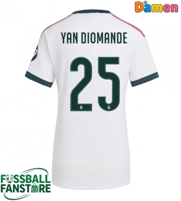Real Madrid Yan Diomande #25 Replik Heimtrikot Damen 2026-27 Kurzarm